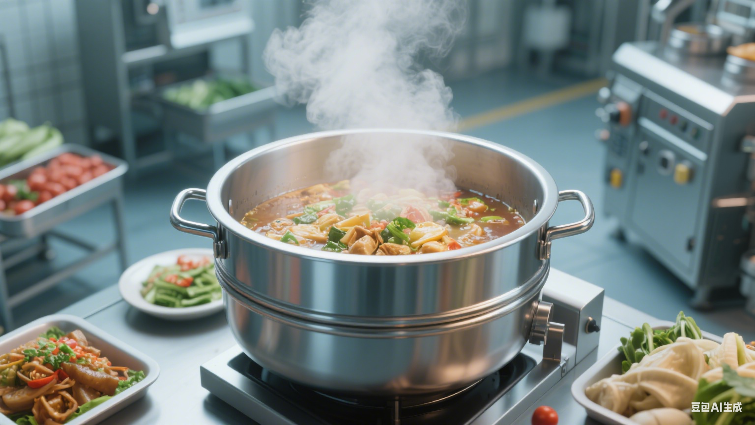 夹层锅适用于预制菜加工：加热保温效果好，菜品口感不打折(图5)