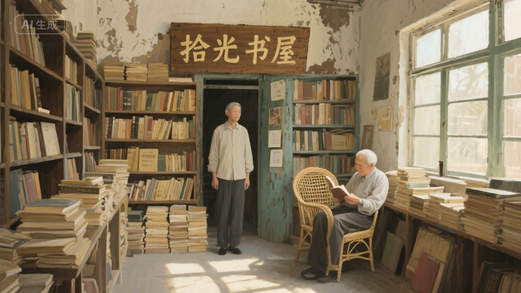 旧书店里的时光信笺