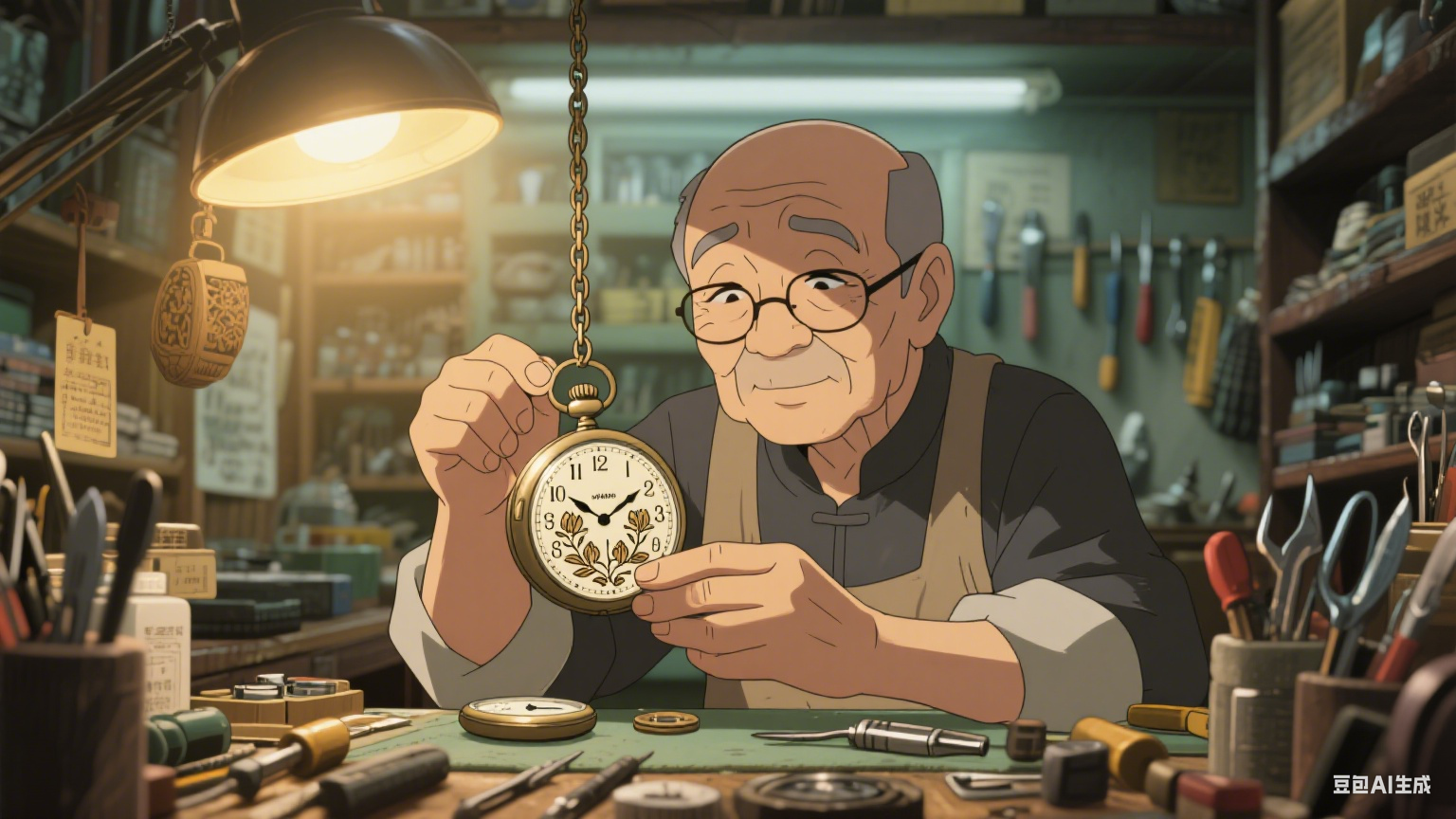 钟表店深处的镜中食客