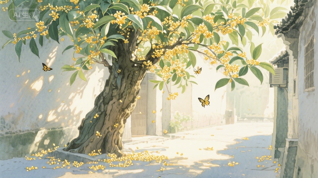 桂香漫过旧时光