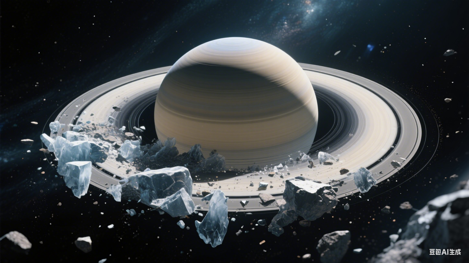 土星表面：宇宙中独特的气态奇观