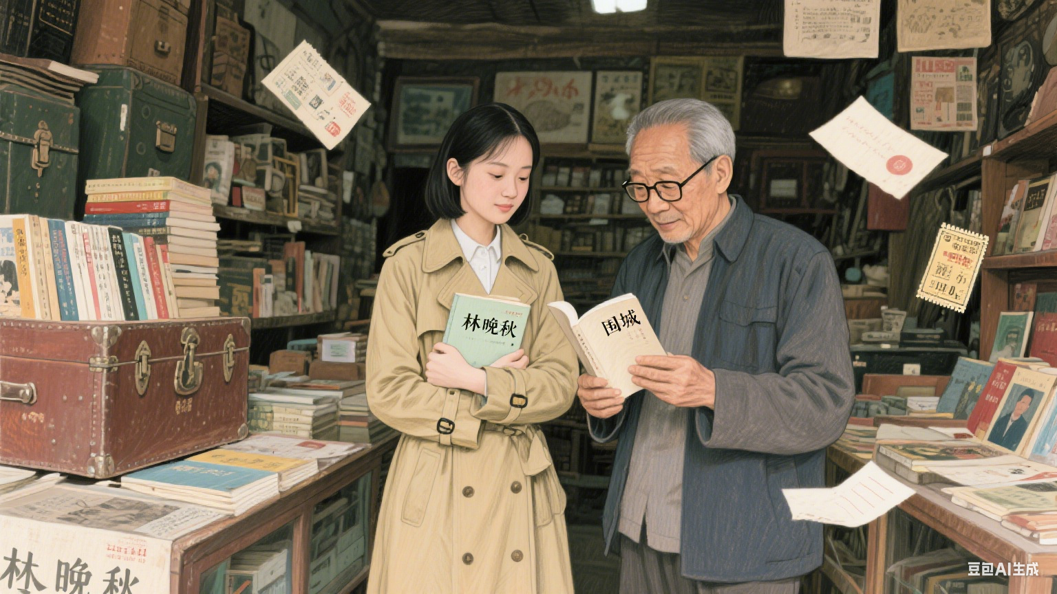 墨香漫过时光的褶皱