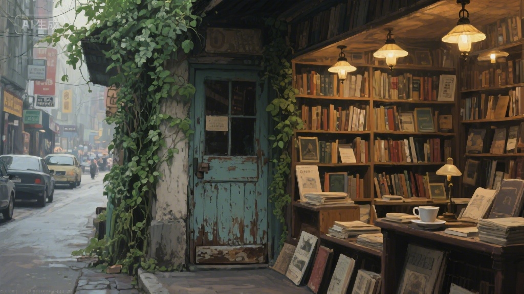 巷子里的旧书店，藏着多少不为人知的时光故事