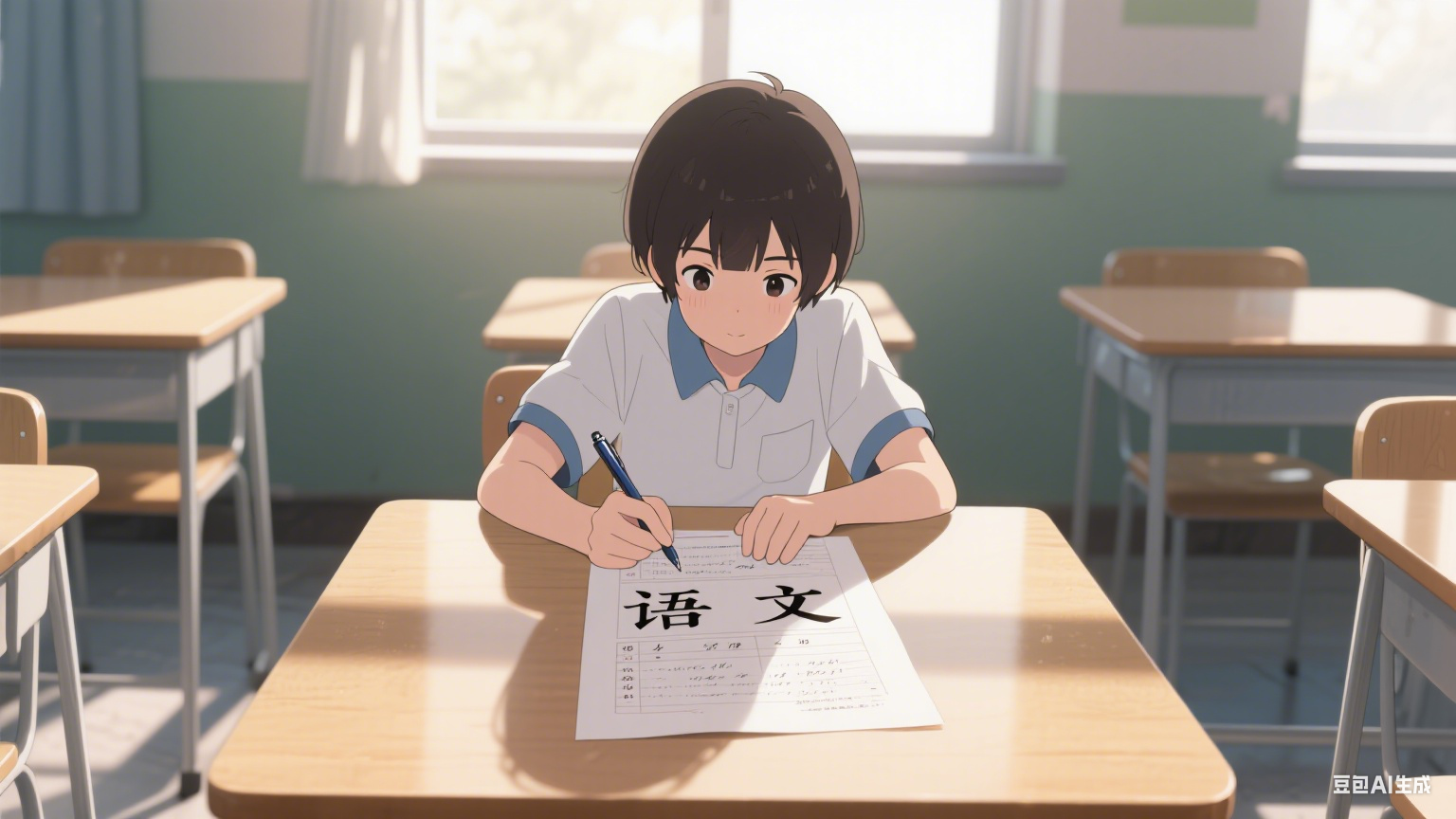 墨香里的心跳：那场藏着青春的语文考试