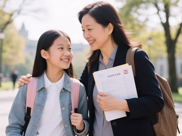 留学陪读妈妈好通过吗女生