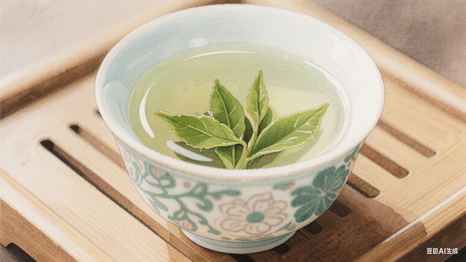 云雾深处的那抹绿