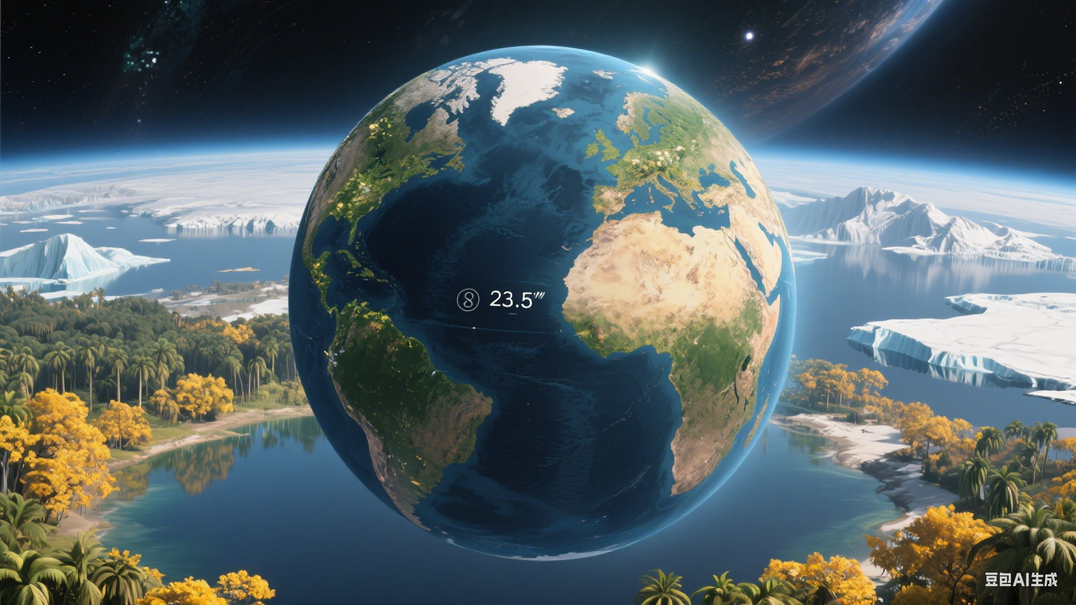 星轨的倾斜诗：行星自转倾角里的宇宙奥秘