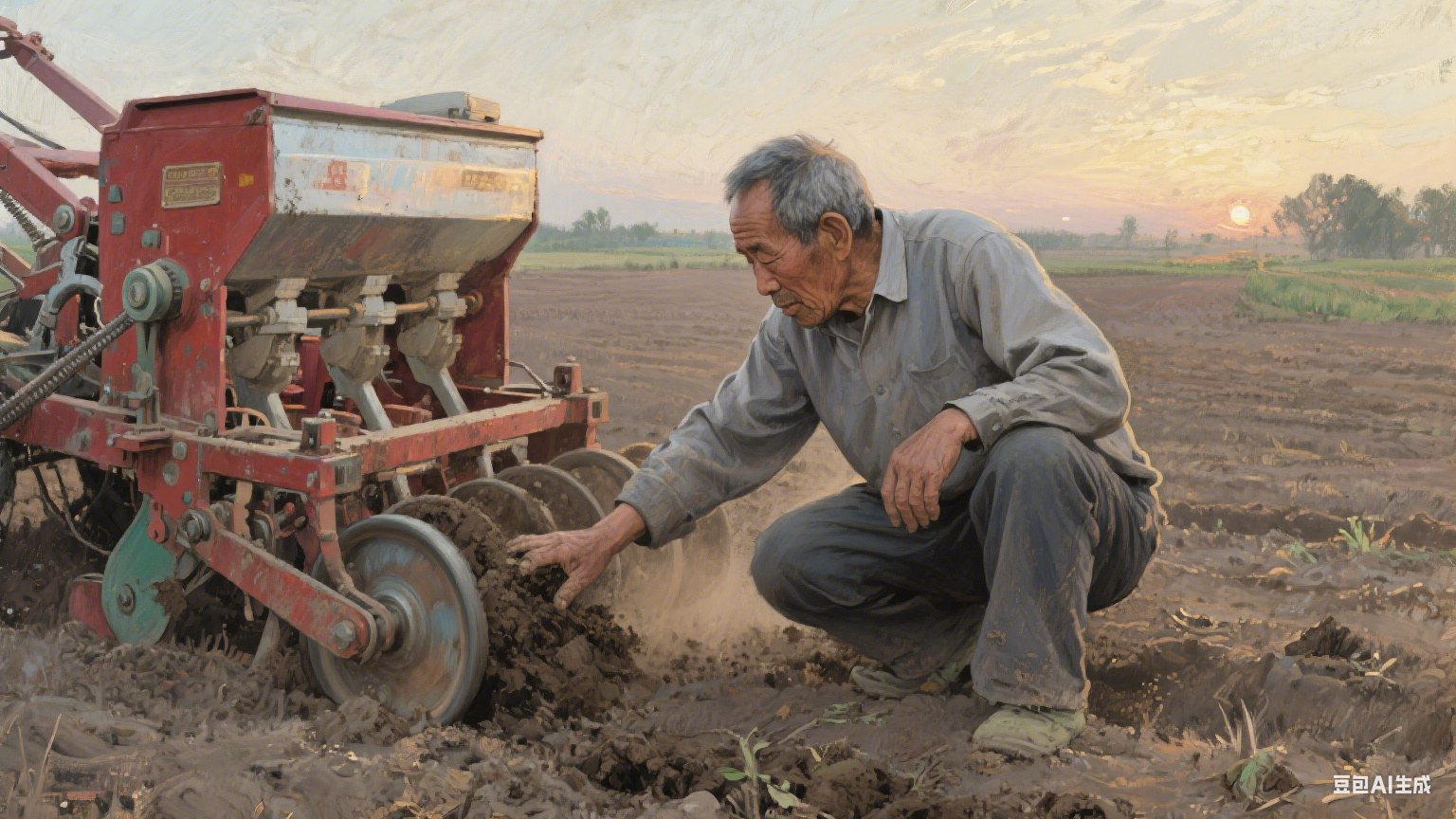 田埂上的 “春之使者”—— 播种机的故事