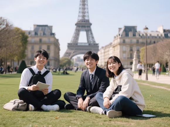 日本留学生怎么去法国留学