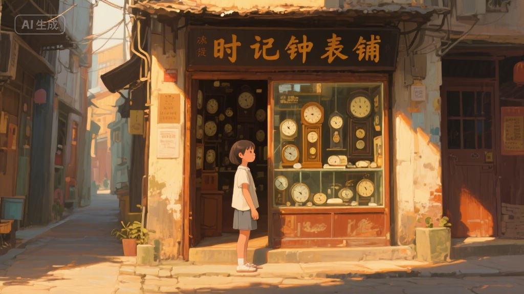 老钟表铺的秘密