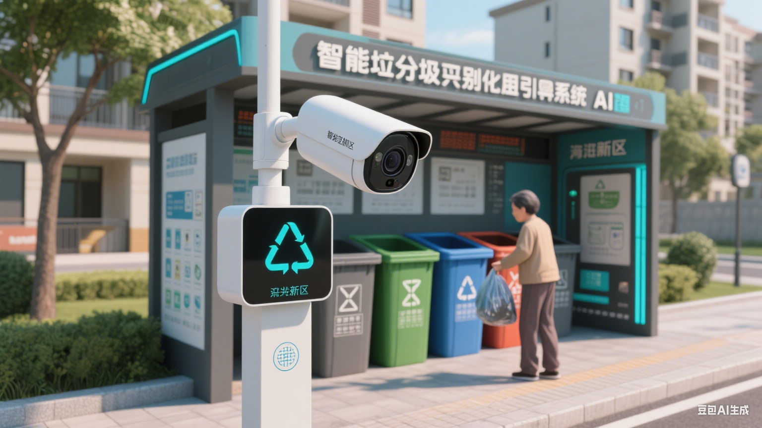 临港计算机学院研发智能垃圾分类系统 3 个社区试点准确率达 98%