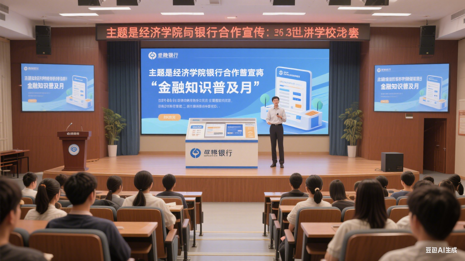 经济学院联合银行开展 “金融知识普及月” 提升师生财商素养