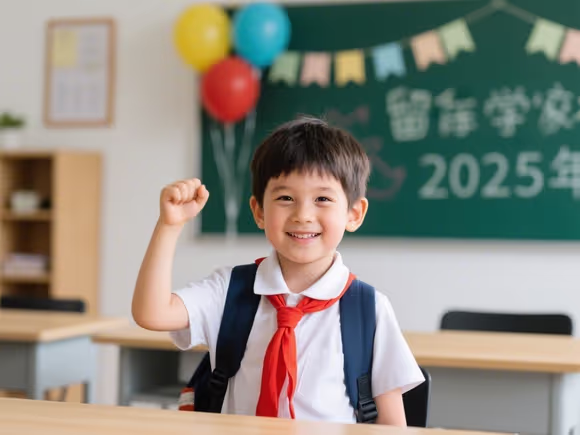 小孩留学校怎么鼓励他