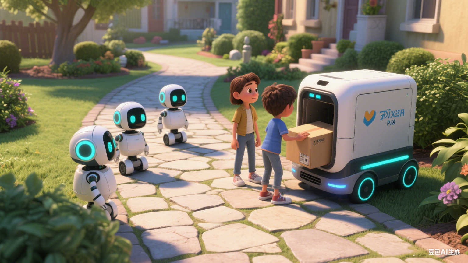 穿梭于街巷的 “沉默信使”：无人配送里的生活诗学