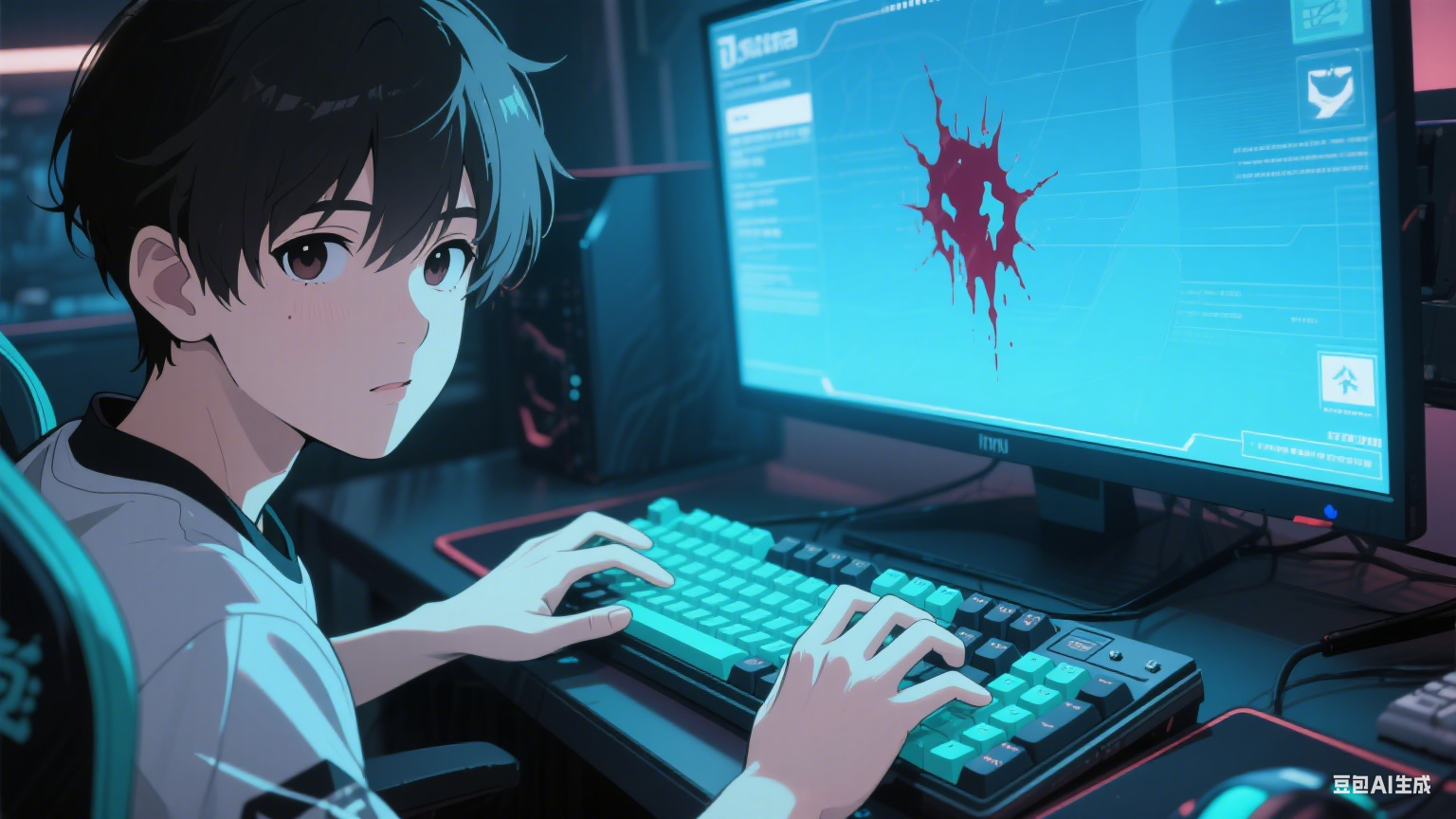 霓虹与汗水交织的战场：电竞世界里的青春史诗