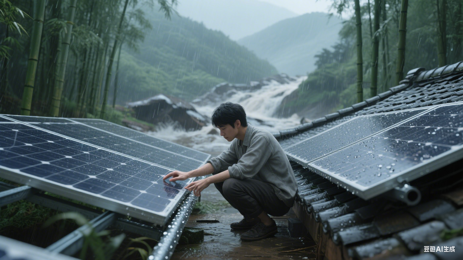 阳光织就的乡愁：那些光伏板下的温暖印记
