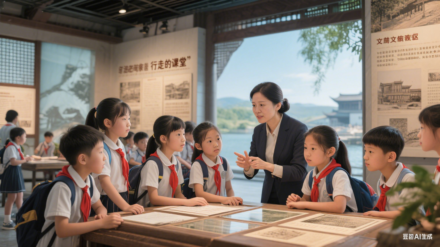 临港人文学院打造 “行走的课堂” 多学科联动开展文化研学教学