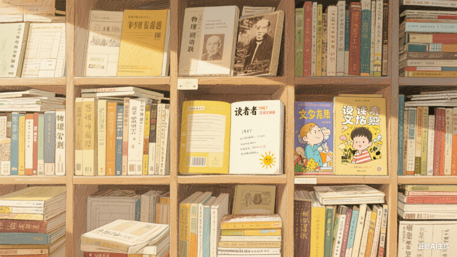 旧书店里的时光碎片