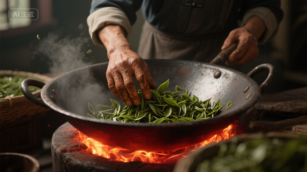 茶事札记：在时光褶皱里洇开的绿意