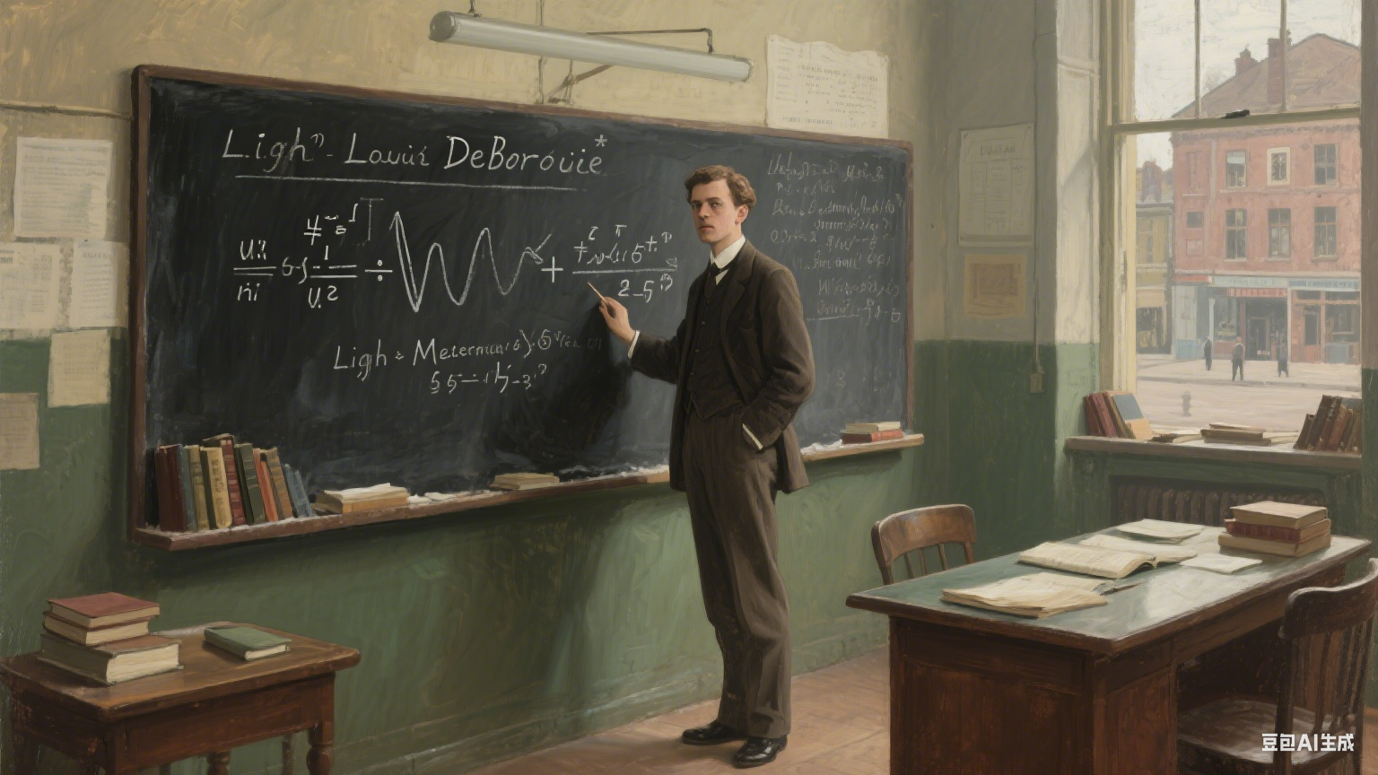 那束穿越时空的波:德布罗意波长里的诗意与奇迹