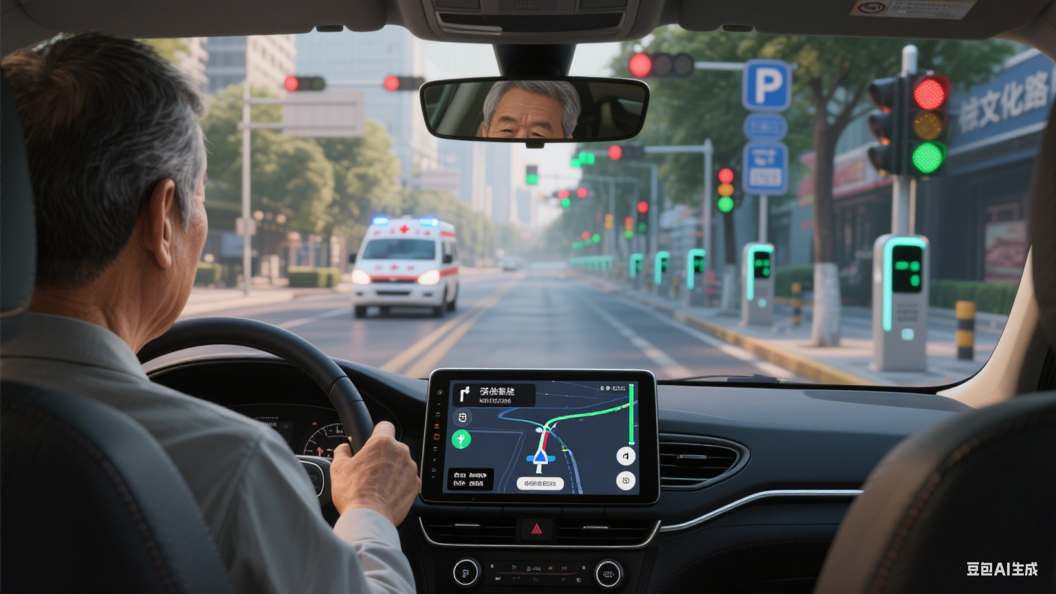方向盘上的智慧：老周的智能交通日常