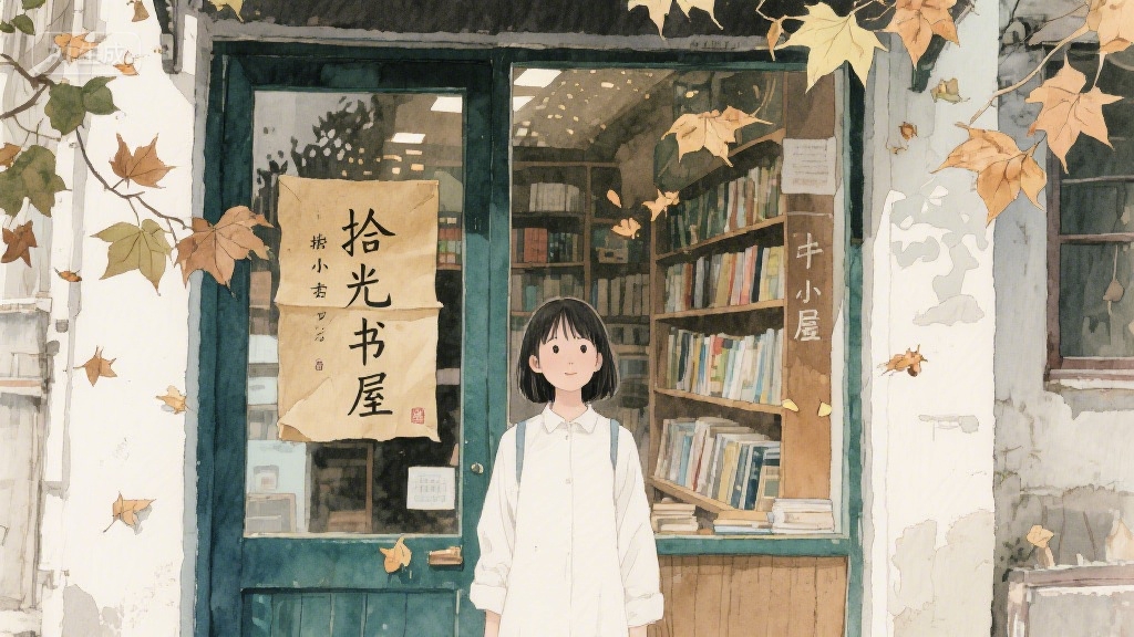 旧书店里的时光信笺