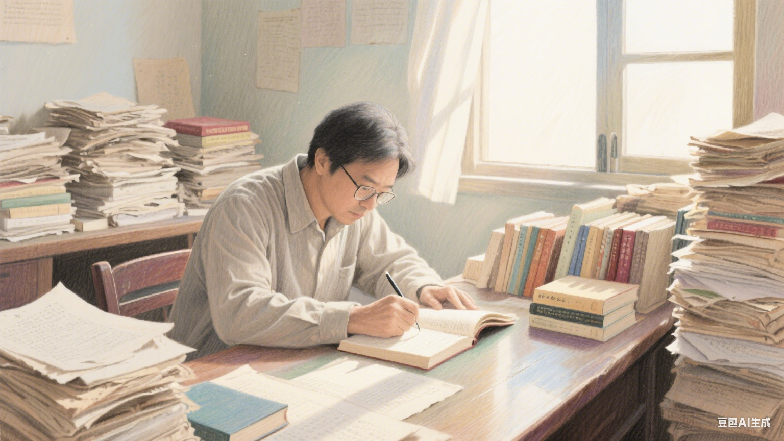 笔尖上的修行：在文字褶皱里生长