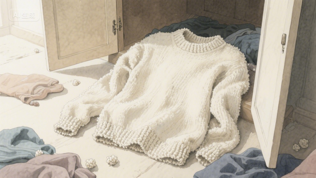 那件起球的旧毛衣，藏着我整个冬天的暖