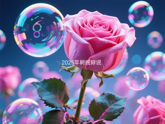 霓虹泡泡玫瑰花语