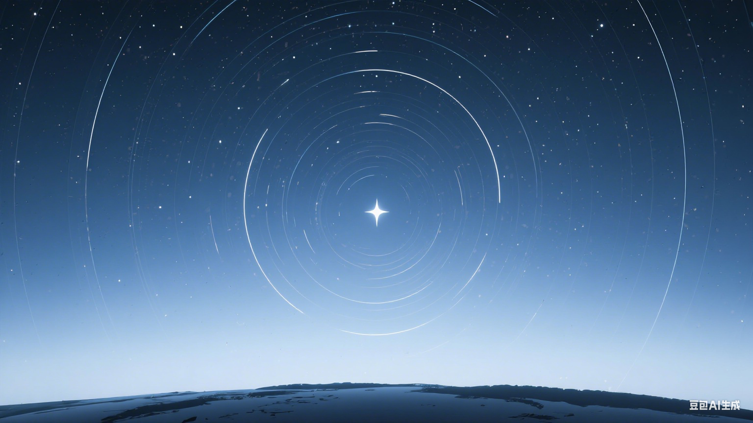 星轨:夜空中凝固的时间画卷