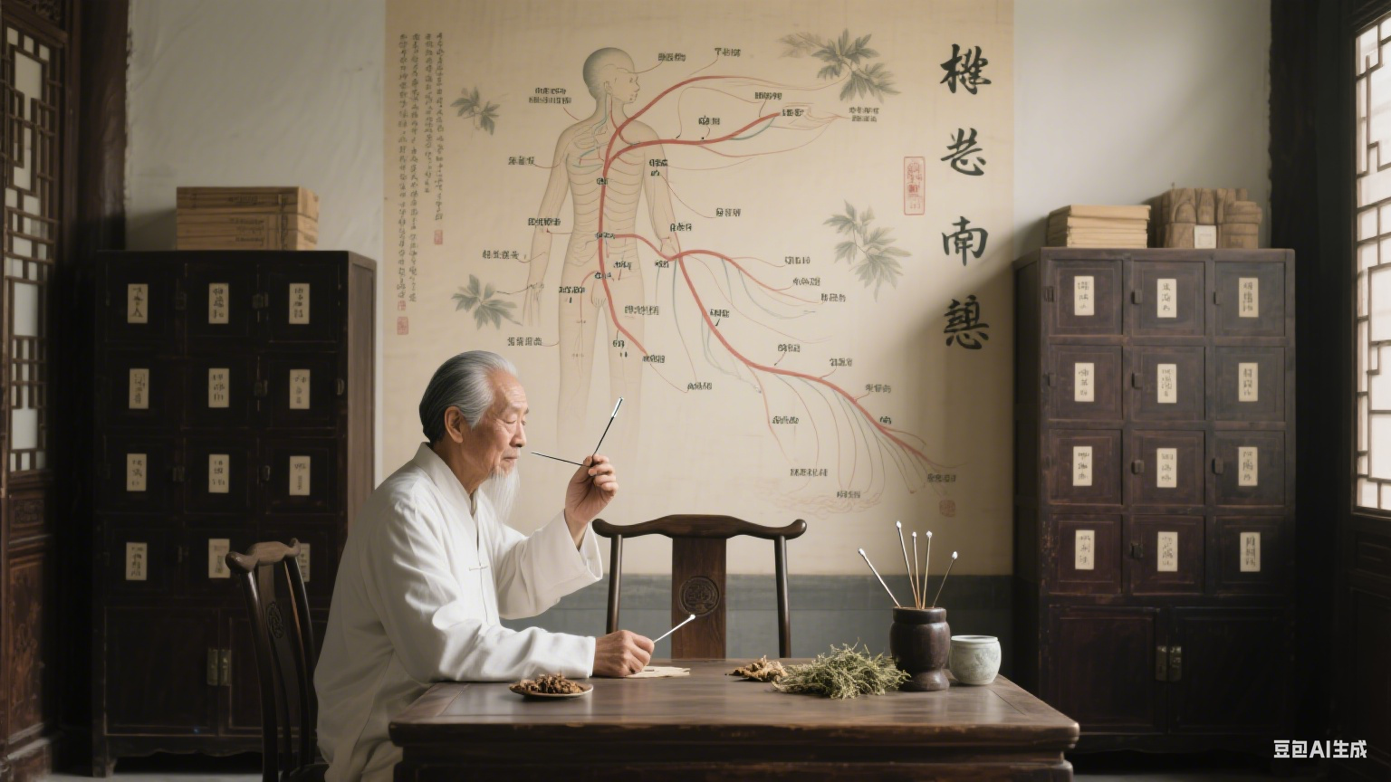 银针下的光阴絮语