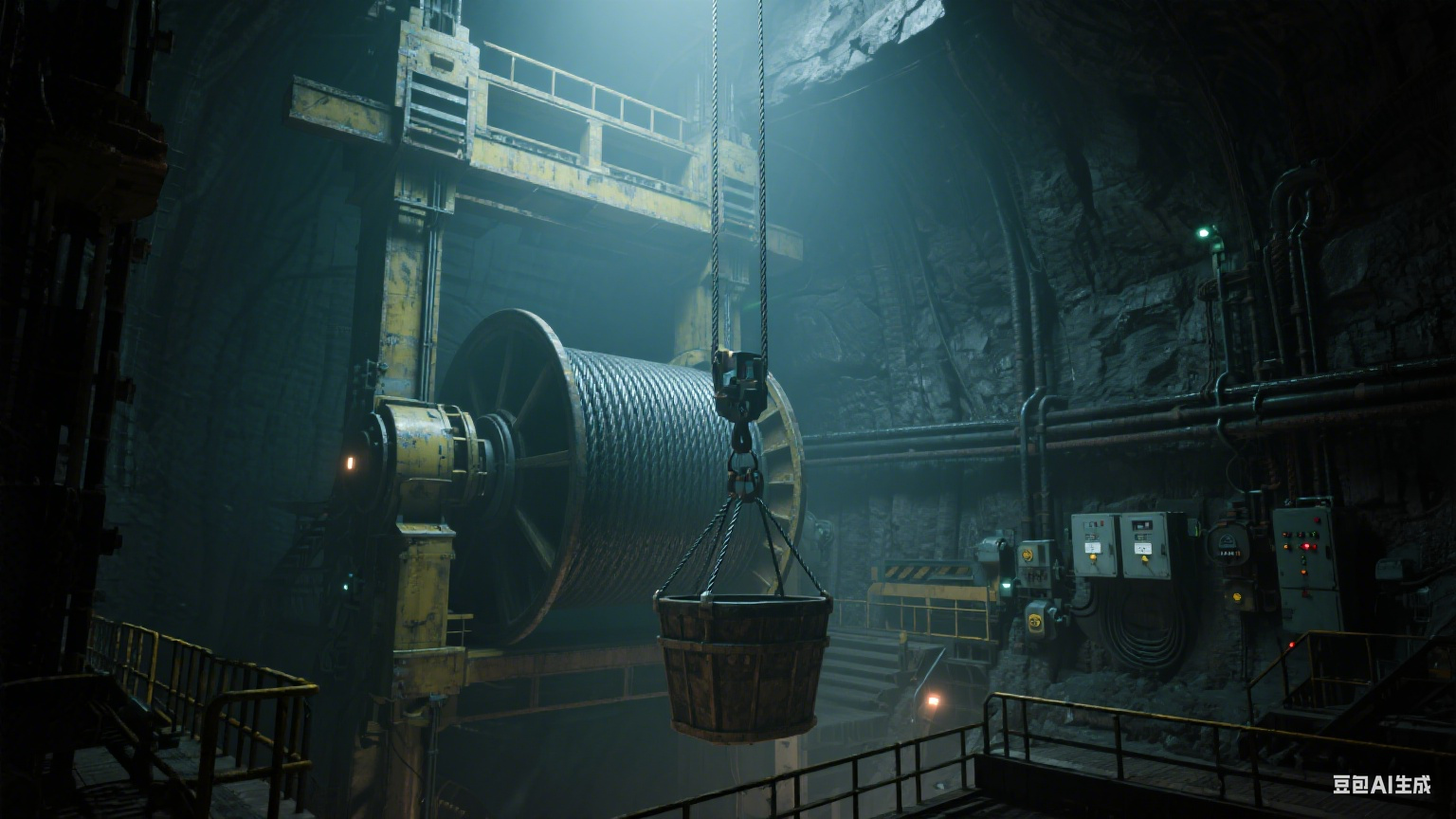 矿井提升：地下资源运输的核心支撑体系