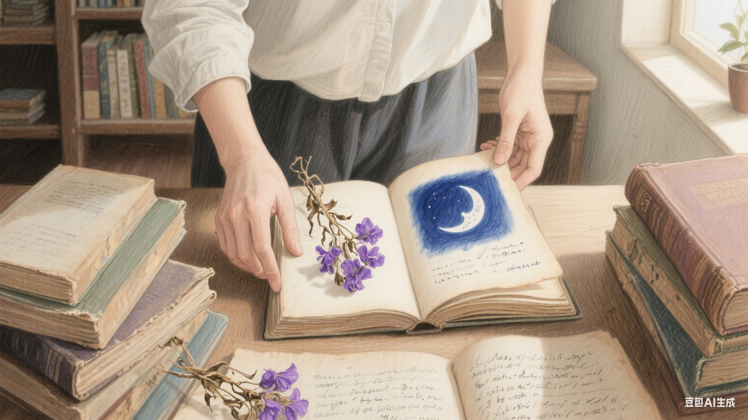 旧书:时光褶皱里的秘密信笺