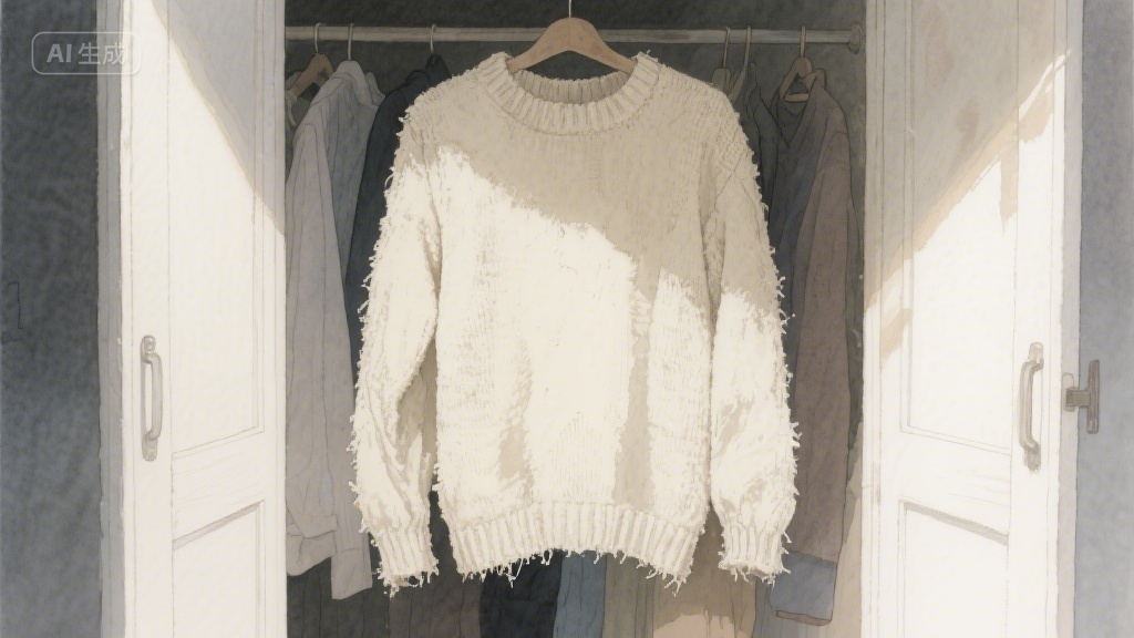 那件起球的旧毛衣，藏着我半生的暖