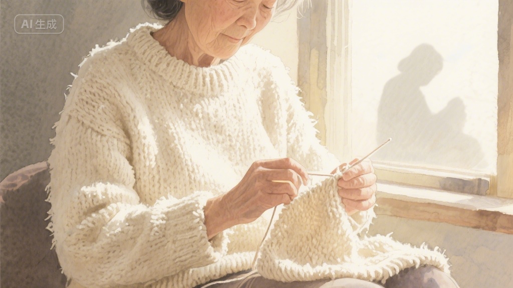 那件起球的旧毛衣，藏着我整个青春的暖