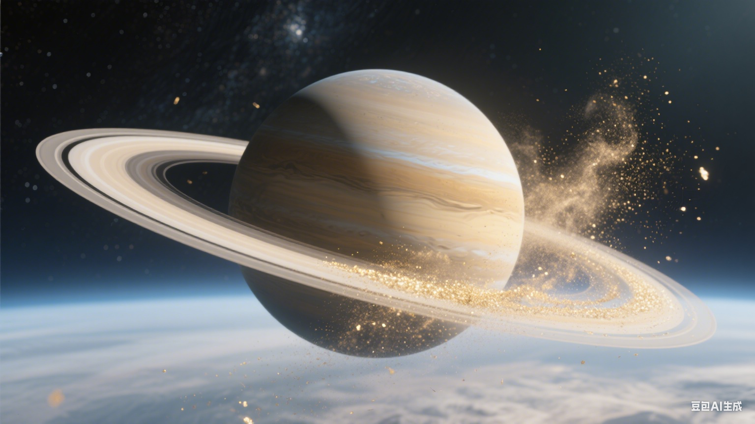 星环絮语：宇宙中流动的光之缎带