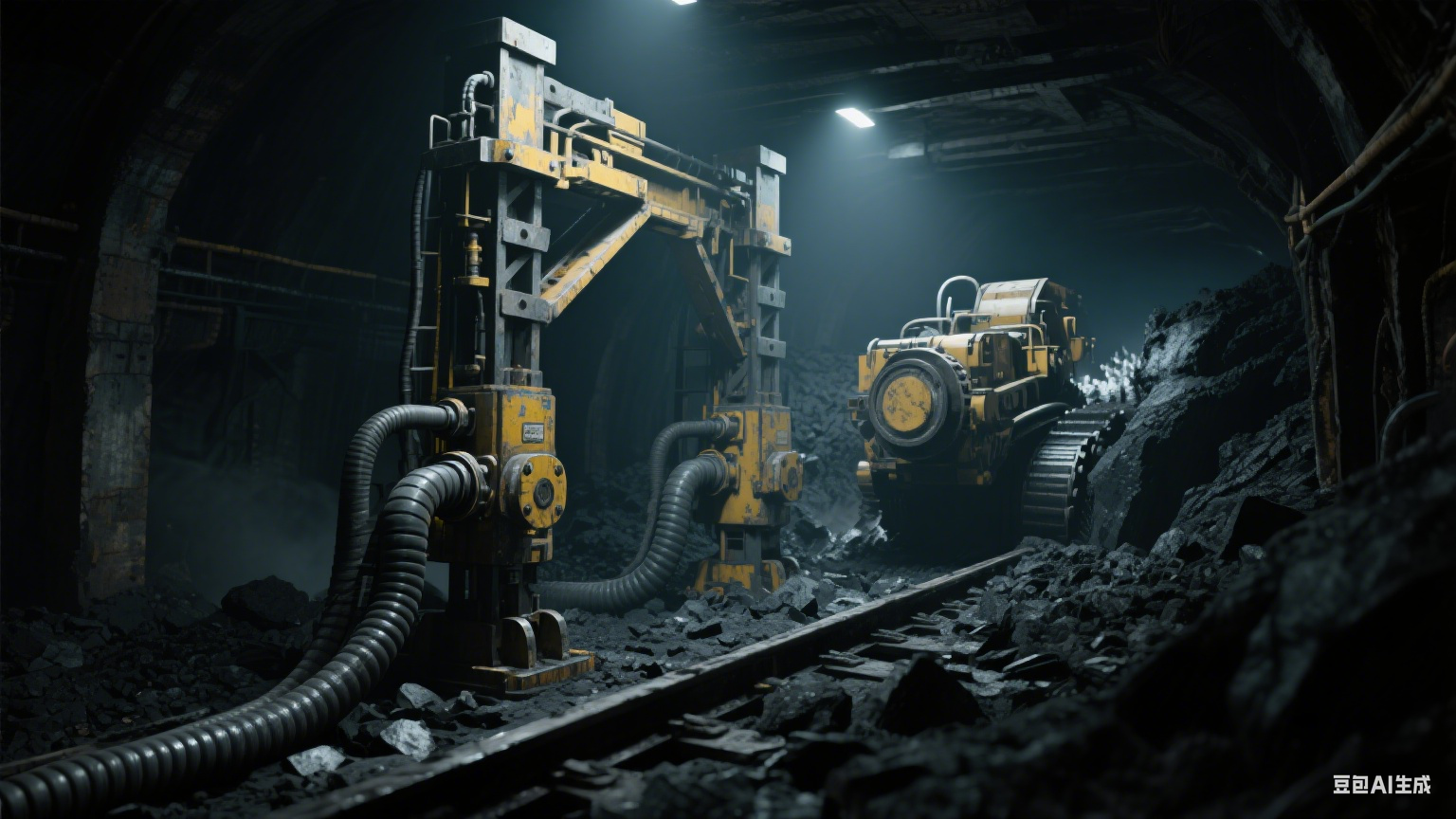 煤矿里的 “钢铁大力士”：液压支架的搞笑日常