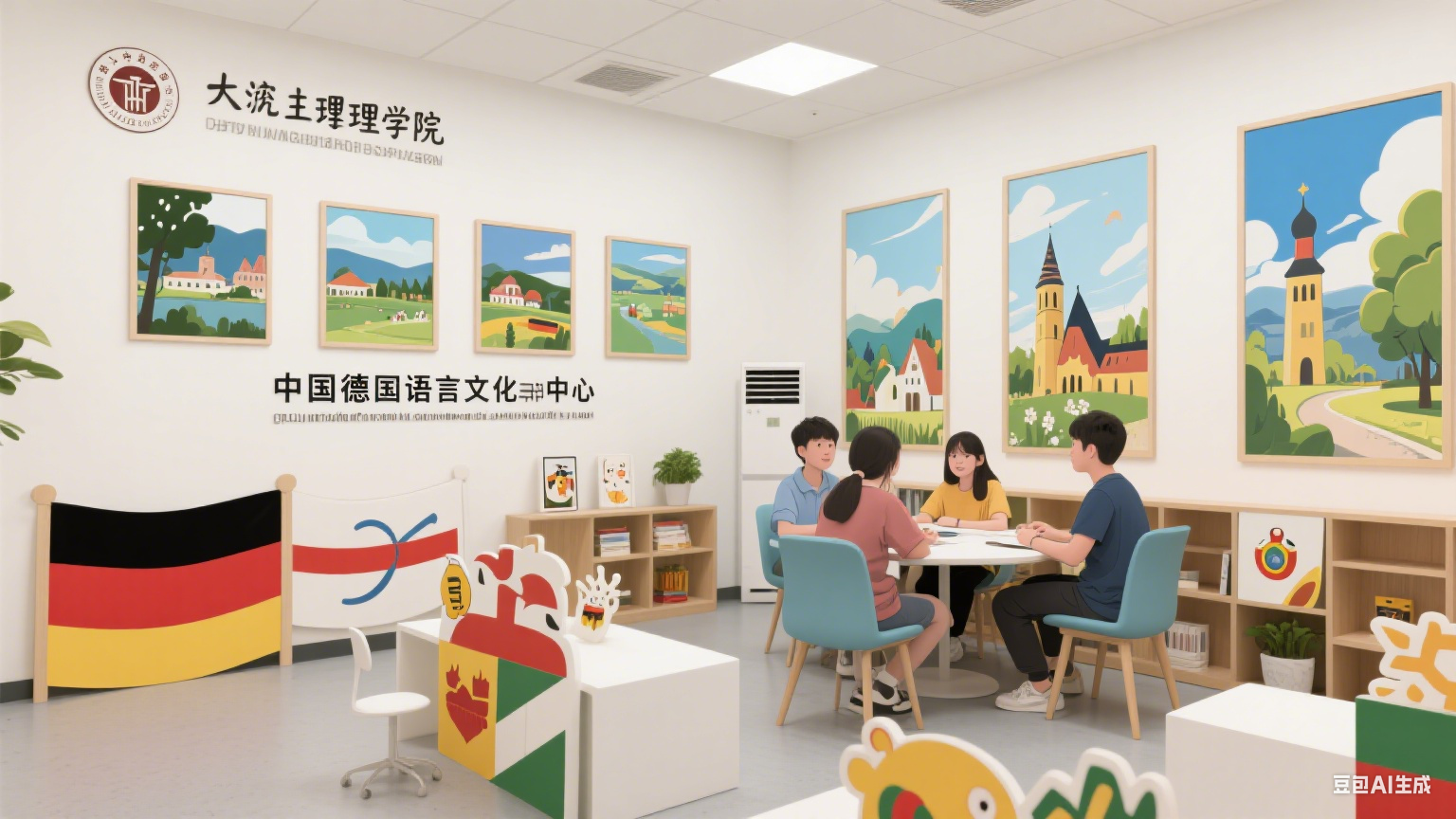 临港文理学院与德国高校共建 “中德语言文化中心” 深化国际合作