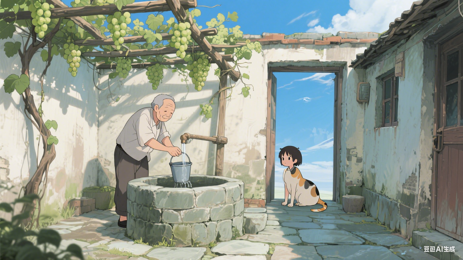 老院子的葡萄藤还记得