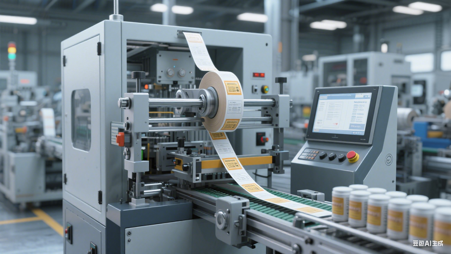 在工业生产中，贴标机如何满足不同产品的贴标需求且保障贴标质量？