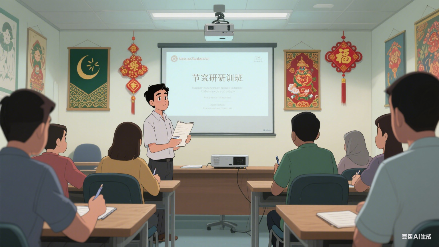 马来西亚马来亚大学孔院强化教师培养 多元文化双师模式破解教学难题