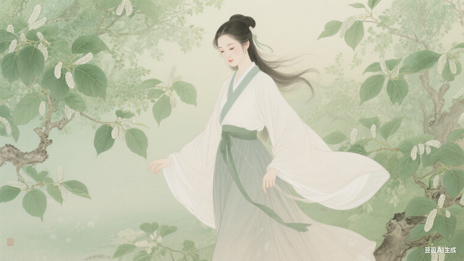 先秦淑女步：藏在衣袂间的千年风雅