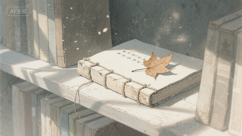 旧书里的光阴褶皱