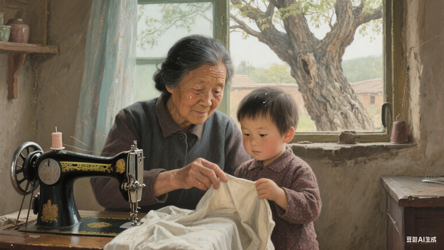 外婆的缝纫机，藏着我半生的暖
