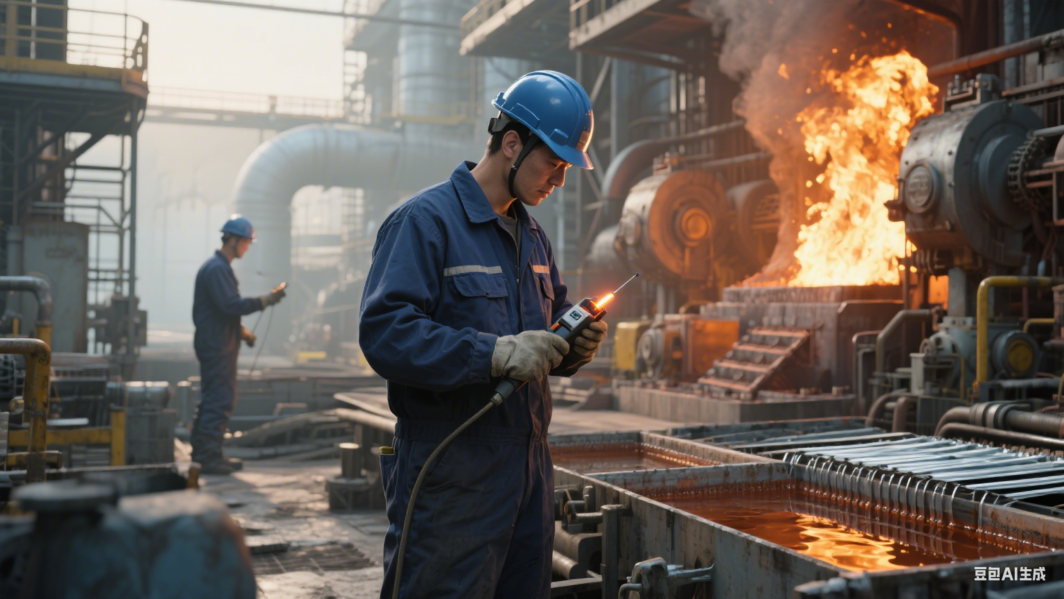 炉火映初心：锌冶炼里的滚烫岁月与生命重量
