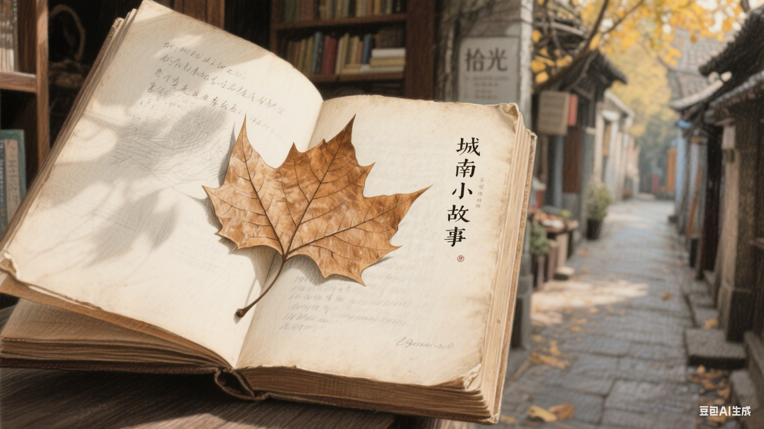 墨香里的时光褶皱