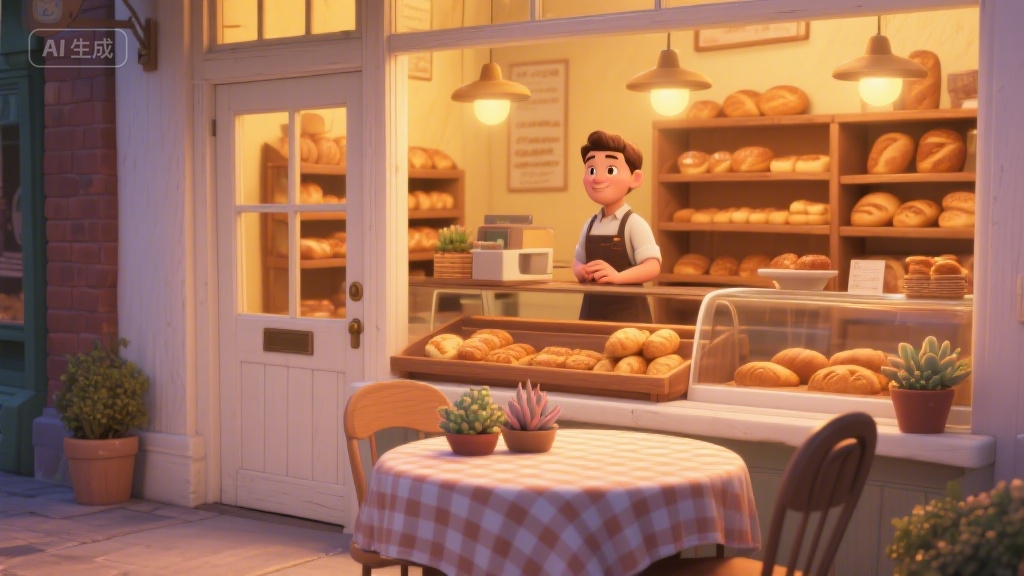 街角面包房：藏在晨光里的温暖滋味