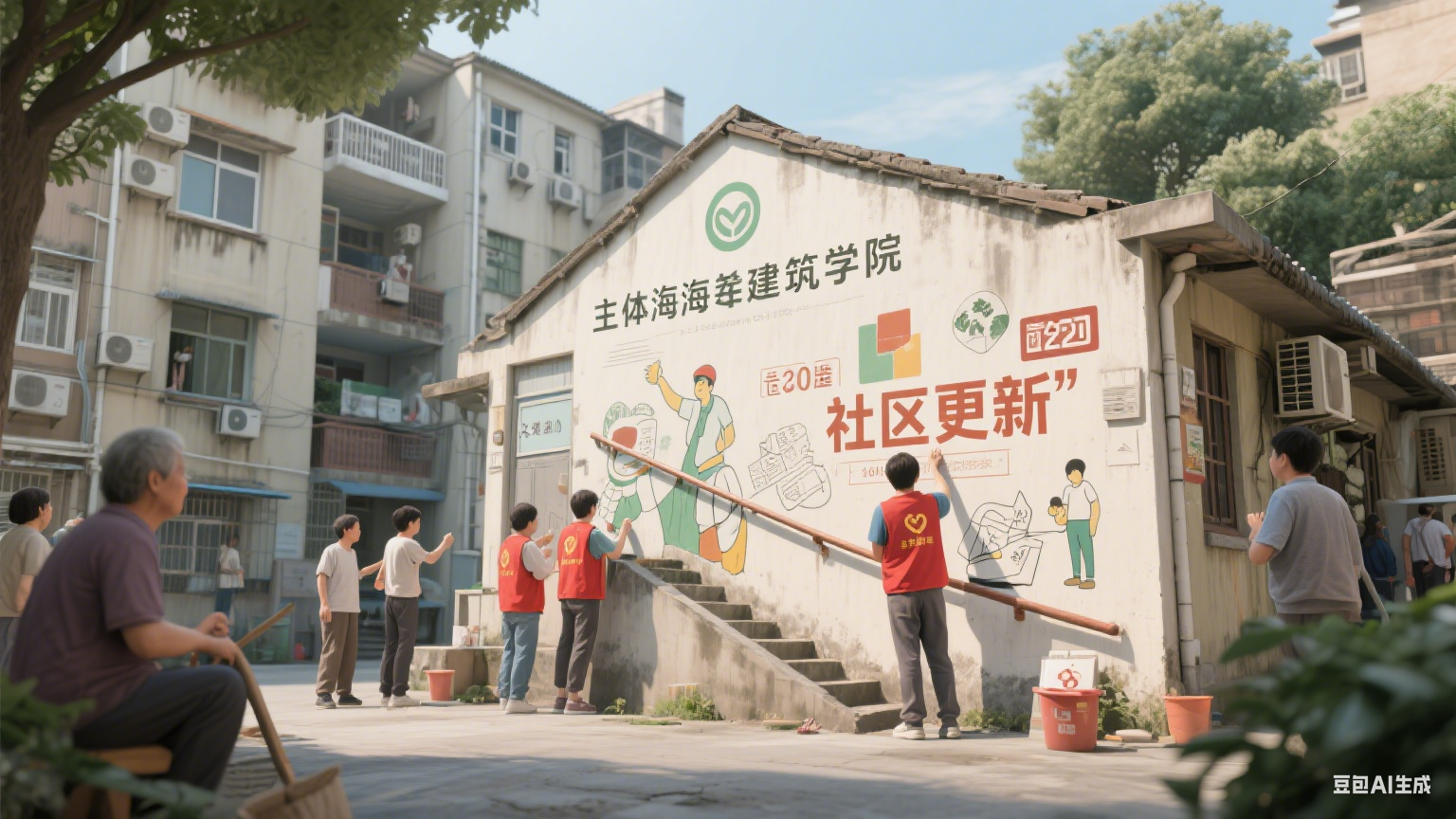临港建筑学院启动 “老旧小区微更新” 项目 惠及 2000 余居民