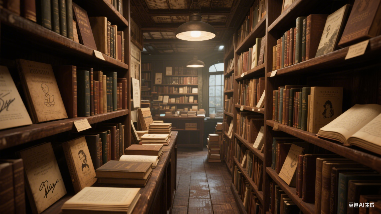 巷子里的旧书店:藏着时光的小秘密