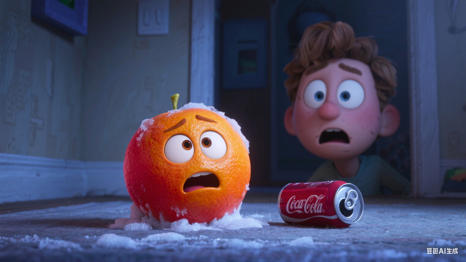 冰箱里的橘子非要跟我聊哲学